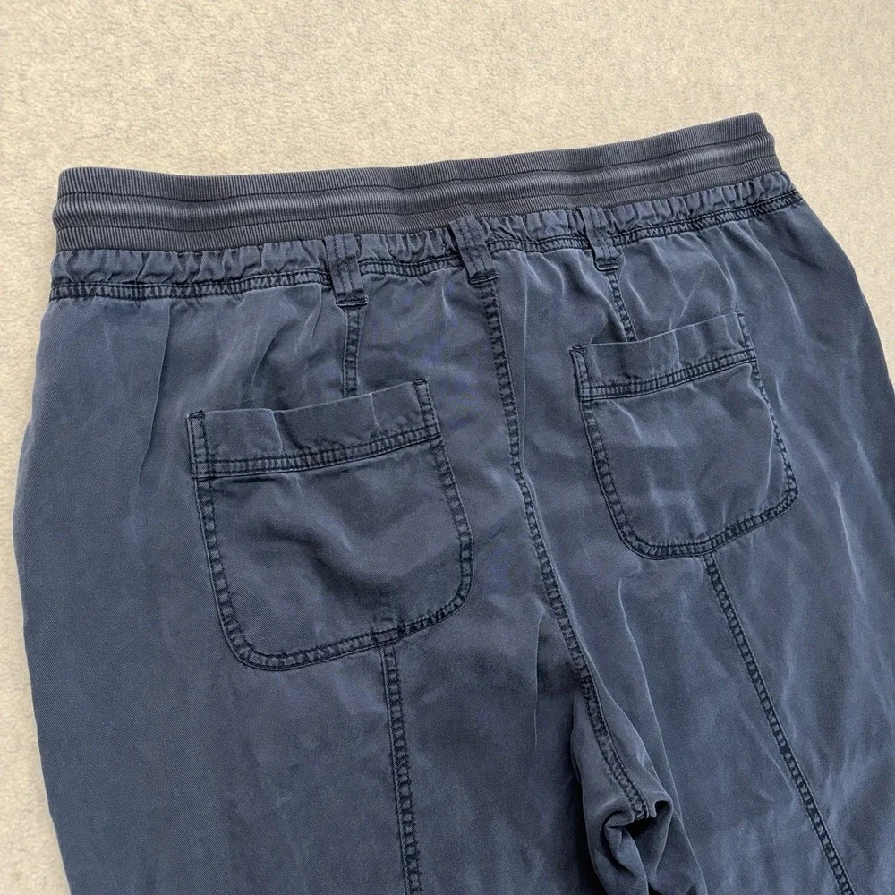 Anthropologie Pilcro Cropped‎ Jogger Pants Blue Womens 2X